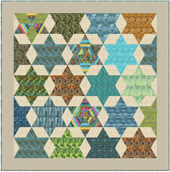 A Splash of Colour By Laundry Basket Quilts