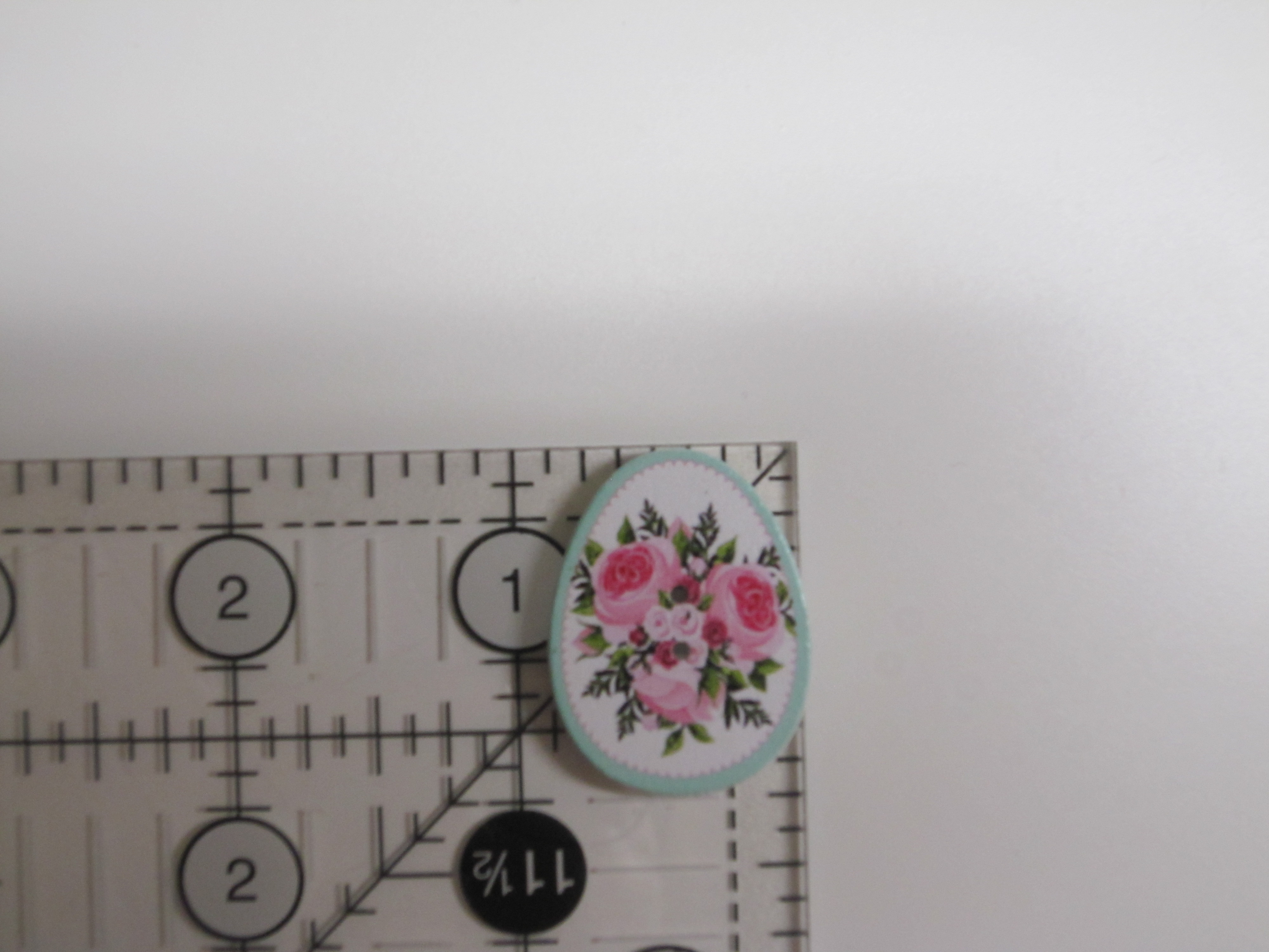 Floral egg inch