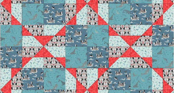 Spindrift Quilt Pattern