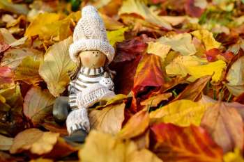 UKQU Quilt Exhibition 2019 -- October 2018 -- Autumn Leaves with Aurifl, sponsored by Barnyarns