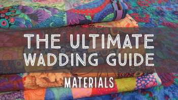 The Ultimate Wadding Guide: Materials