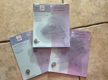 June Tailor inc. Hearts template (and a little up-cycle project.)
