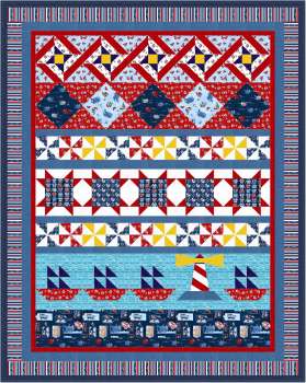 A Whale of a Time , quilt, studioe