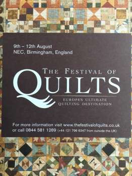 cut&alter :: Festival of Quilts - who will be there?
