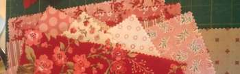 REVIEW - Makower Little Sweethearts Layer Cake