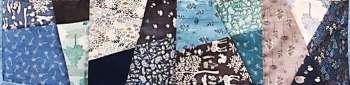 STACK & SLASH QUILT TOP - Woodland Fabric by Makower UK