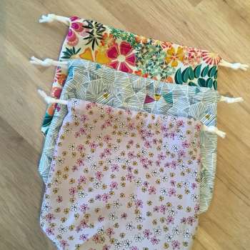 Make a Drawstring Bag & Make a Difference!