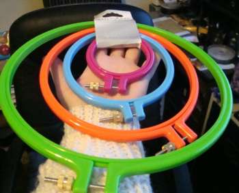 Milward Embroidery hoops: Product Review by Denise Inkson Aka The Cheap Procrastinator