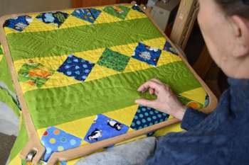 Starting hand quilting: Part 4: Equipment: Hoops and Frames
