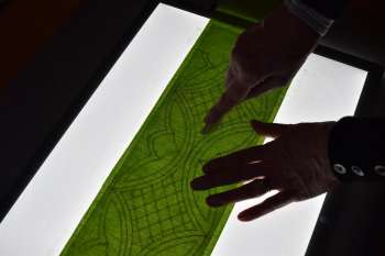 Starting hand quilting: Part 7: Transferring the design