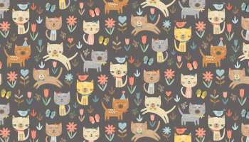 Cool Cats Quillow from Makower