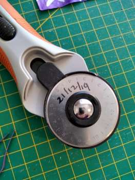 Rotary Cutter Blade changing