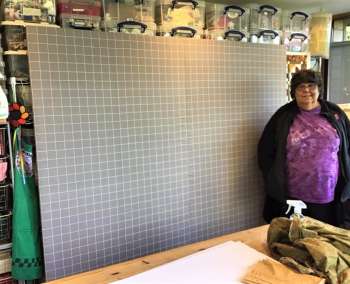 HOW I BUILT MY DESIGN WALLS by Paula Doyle