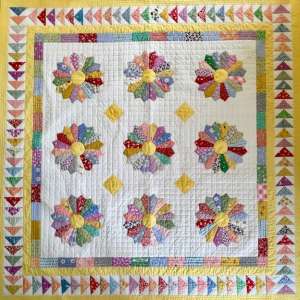 Sunny Dresden Quilt Pattern