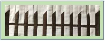 Picket Fence Border Block