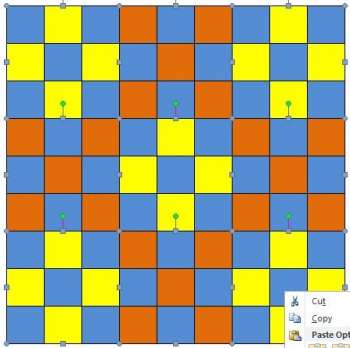 Drawing in Word 1 - Squares