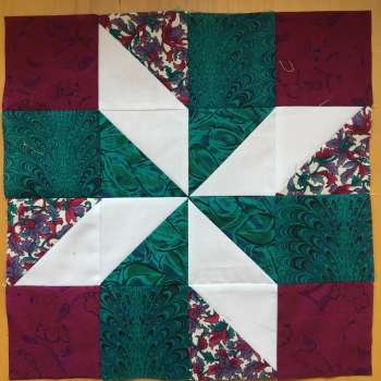 Puzzle Quilt Progress