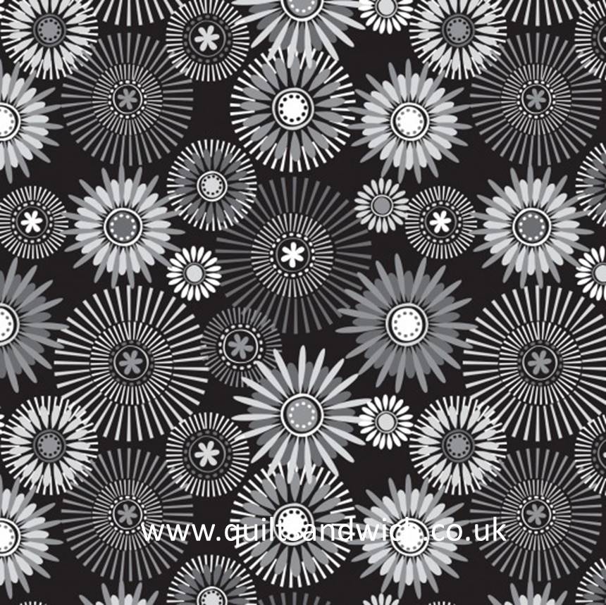 modern grey black fabric