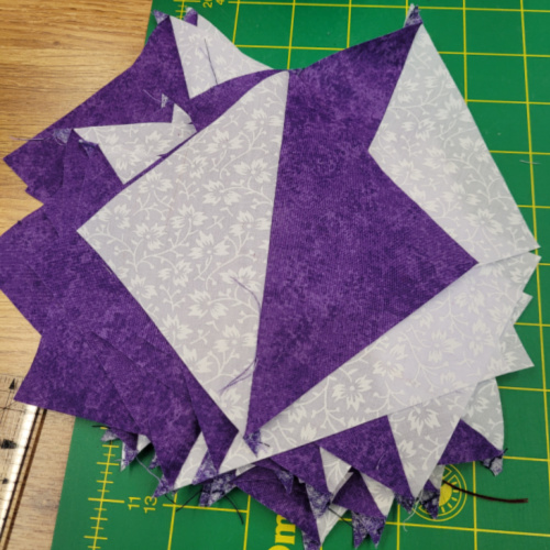 Half Square Triangles-16 at a time